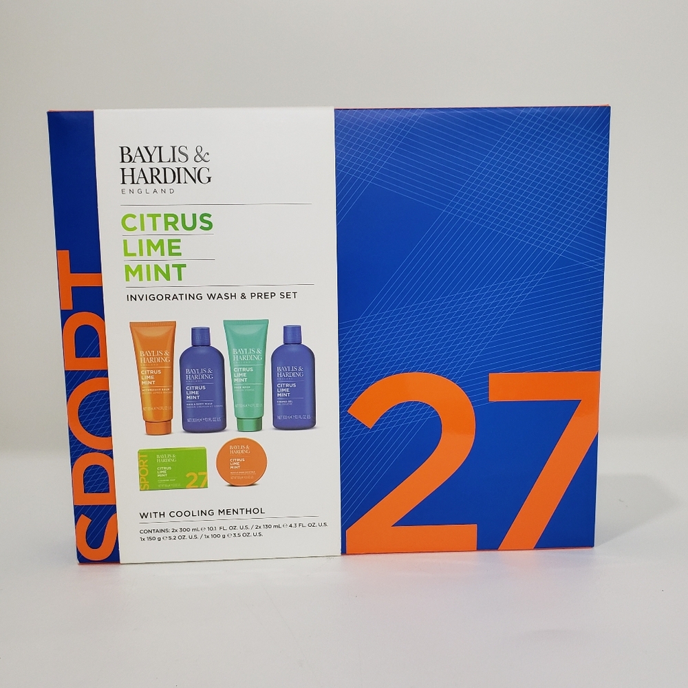 Baylis & Harding Citrus Lime Mint Wash & Prep Set!